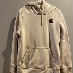 Carhartt Off-White Relaxed Fit Hoodie
